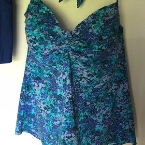 Lands End Tankini Bathing Suit